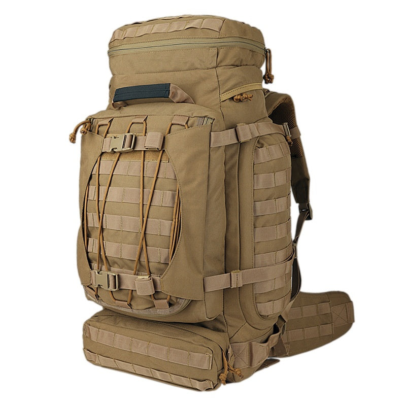 90L Heavy-Duty Large-Capacity Waterproof Dustproof Breathable Expedition Outdoor Travel Tactical Backpack