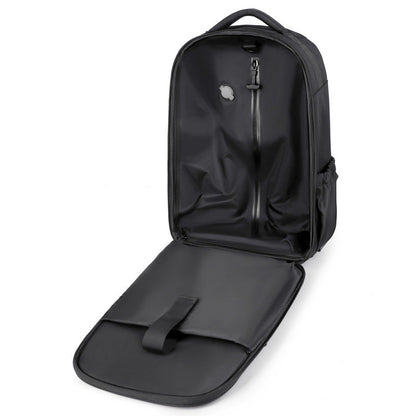 Airbag Multifunctional Expandable Trolley Backpack Men