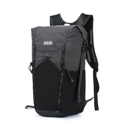 Outdoor Lightweight Curved Edge Foldable Storage 25L Backpack