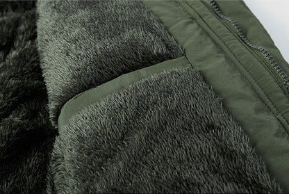 Thick Loose Young Brown Cotton Clothes