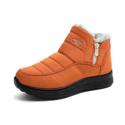 Women's Cotton-padded Shoes Thickened Warm Snow Boots Plus Size Women's Ankle Boots