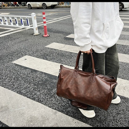 PU Sporty Minimalist Travel Backpack Large Capacity Single Shoulder Crossbody Bag
