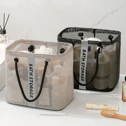 Foldable Grid Multi-functional Large-capacity Travel Toiletry Storage Bag