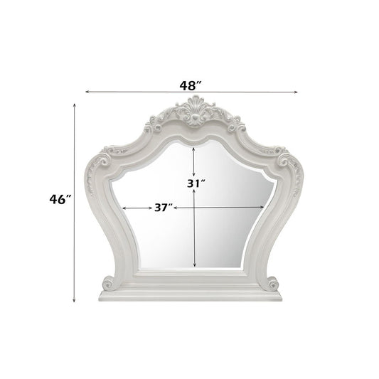 Latisha - Mirror - White