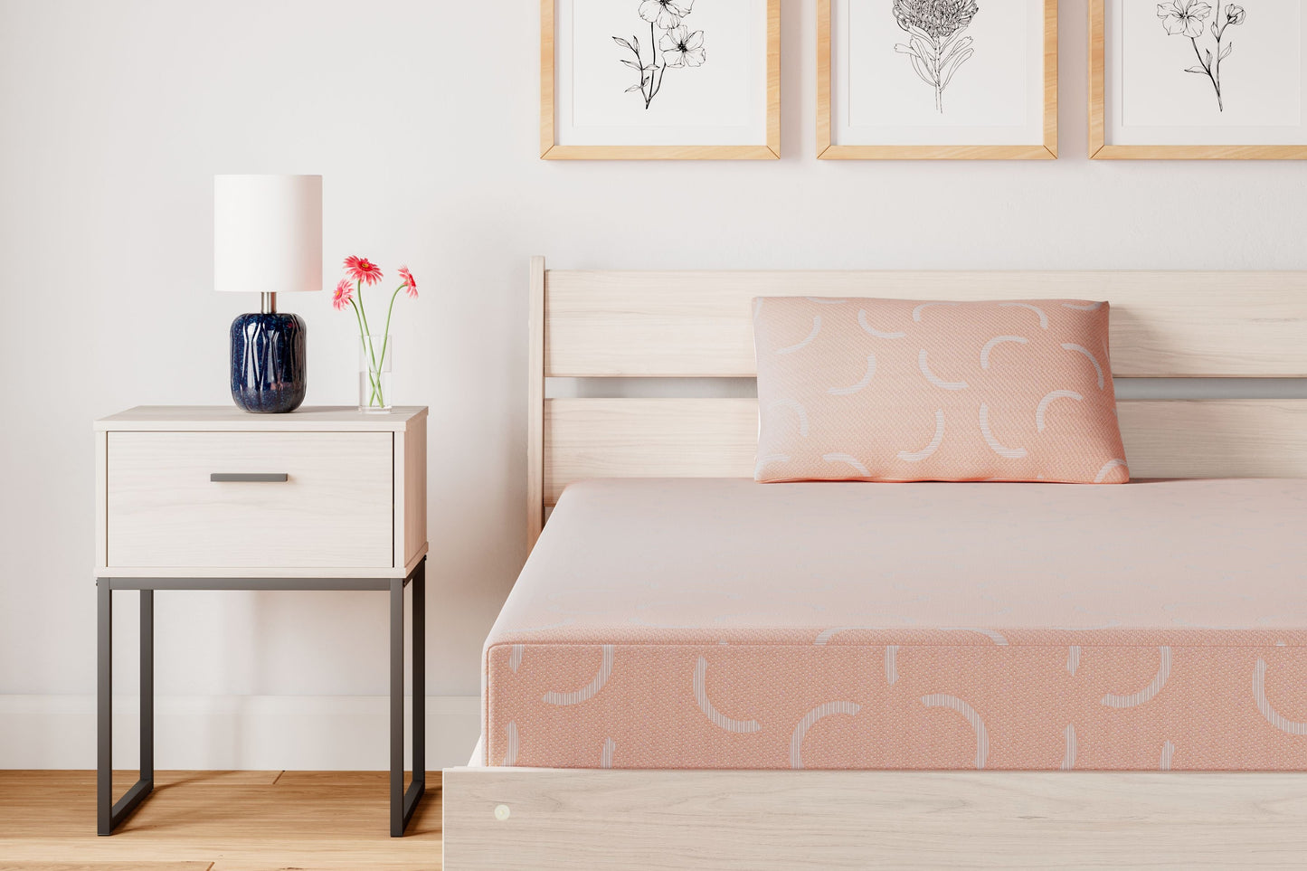 Ikidz Coral - Mattress And Pillow (Set of 2)