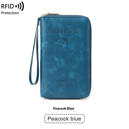 RFID Passport Case Ticket Storage Document Package