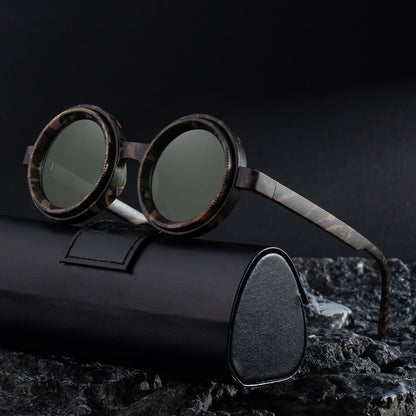 Sun Glasses Male Zoom Rotating Glasses Sun Protection