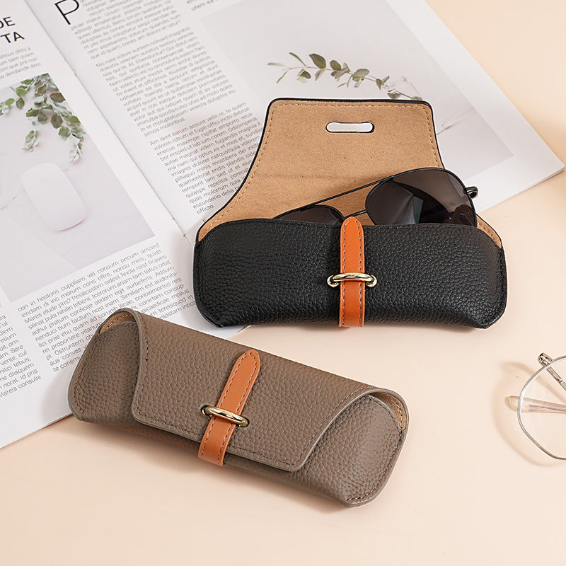Retro Exquisite Portable Sun Glasses Protective Sleeve