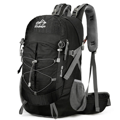 Outdoor Hiking Hiking Backpack Nylon Waterproof Large Capacity Multifunction Bracket