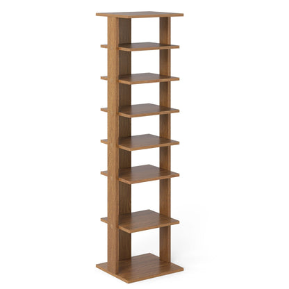 7-Tier Shoe Rack Practical Free Standing Shelves Storage Shelves