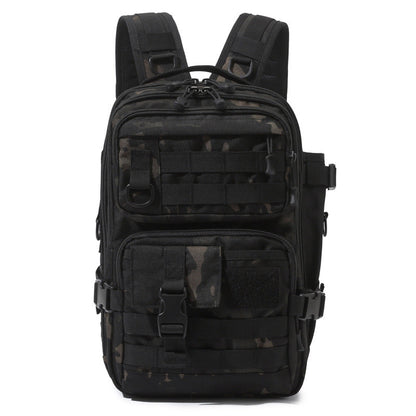 Outdoor Tactical Camo Hiking Backpack Travel Large-Capacity Waterproof Lure Fishing Bag Fishing Pack