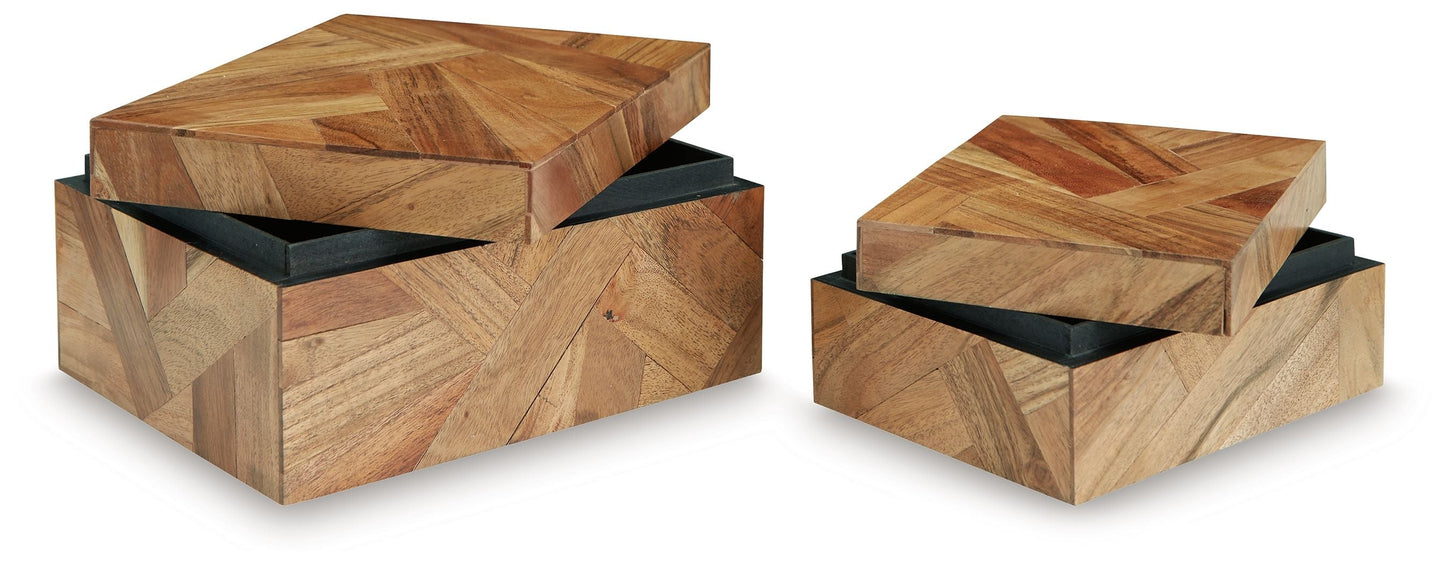 Antford - Box Set (Set of 2) - Brown