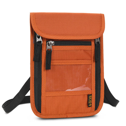 Multifunctional Passport Bag Ticket Clip Carrying Case Large Capacity