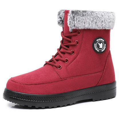 Women's Cotton Soft Bottom Wild Boots