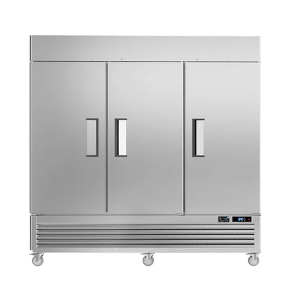 82-Inch Commercial 72 Cu.Ft 3-Door WiFi Refrigerator With Smart App Control (SAK58320)