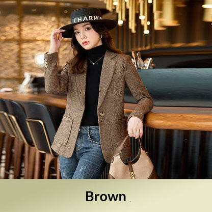 Springautumn New-season Sophisticated Wool Coat