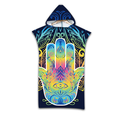 Beach Swimming Printing Wearable Pattern Bath Towel