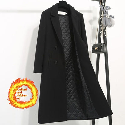 Womens Slimming Figure-flattering Coat For Fall And Winter