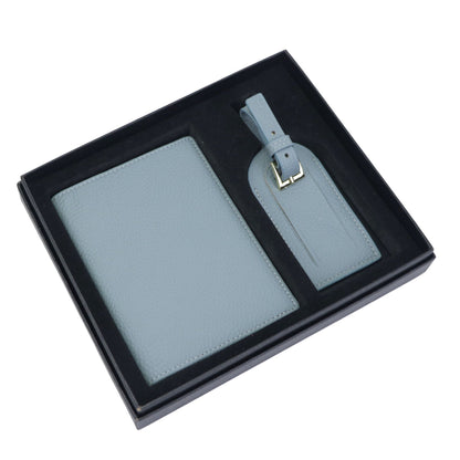 First Layer Cowhide Simple And Portable Vaccine Certificate Passport Holder