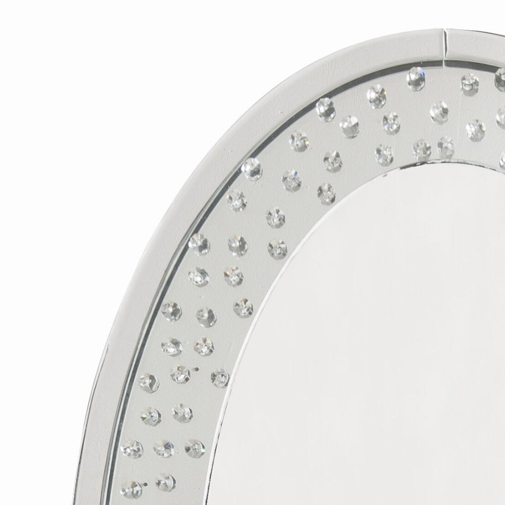 Nysa - Accent Decor - Mirrored & Faux Crystals