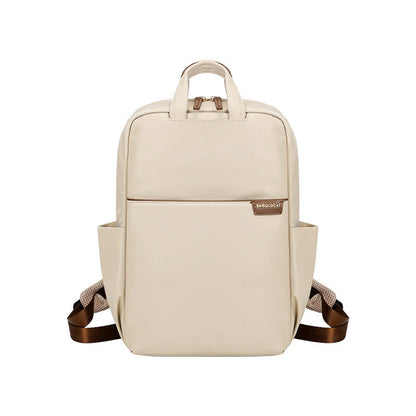 Simple Canvas Travel Large Capacity Women's Backpack