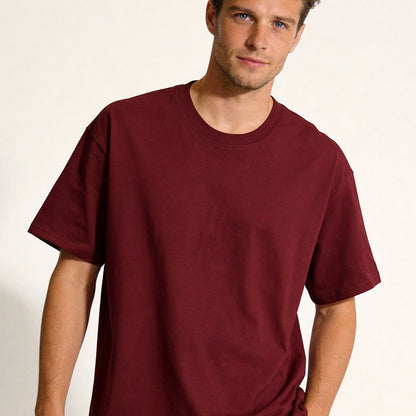 Cotton T-shirt ColorfulUnisexSolid Color