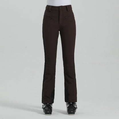 Women's Outdoor Windproof Simple Winter Ski Pants