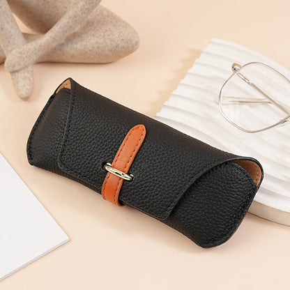 Retro Exquisite Portable Sun Glasses Protective Sleeve