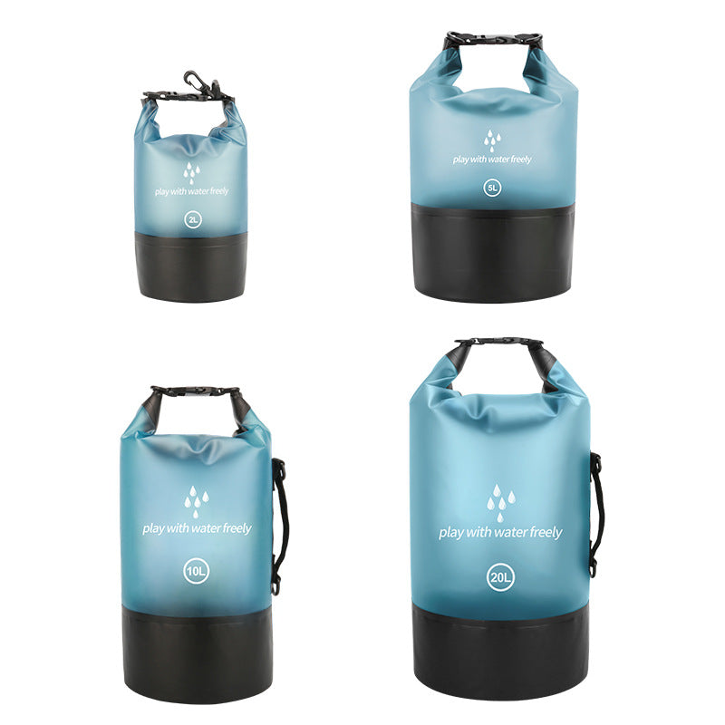 PVC Coating Material Only Backpack Portable Buggy Bag