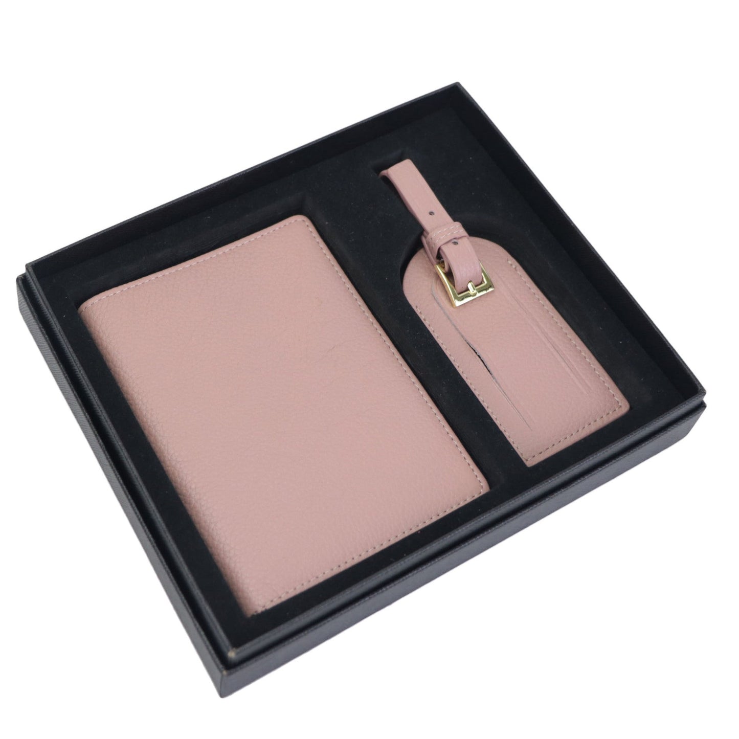 First Layer Cowhide Simple And Portable Vaccine Certificate Passport Holder