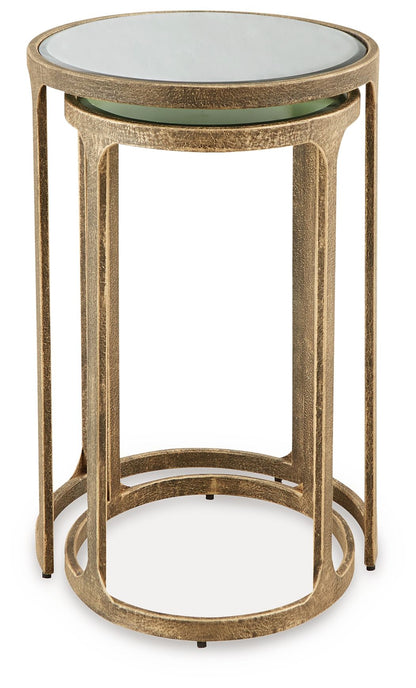 Irmaleigh - Accent Table Set (Set of 2) - Antique Black