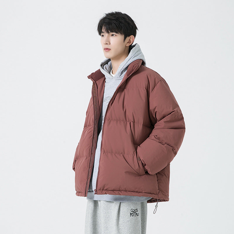 White Duck Down Jacket Men's Thickened