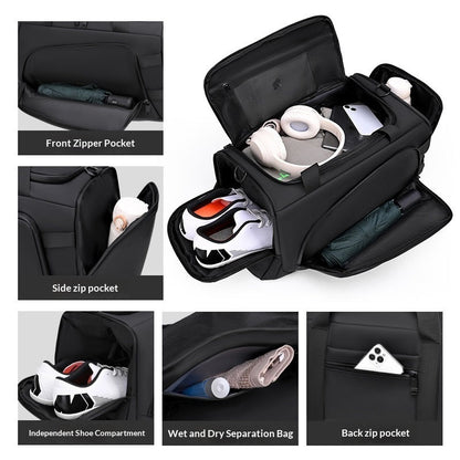 Men's Casual Lightweight Travel Tote Bag