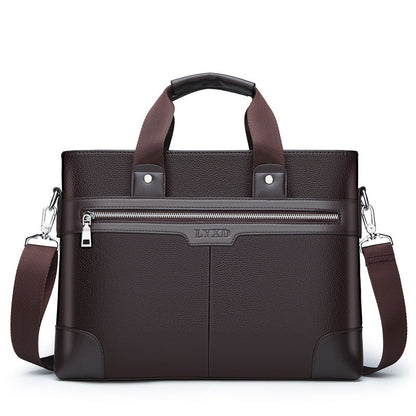 Mens Business Hand Bag Travel Shoulder Crossbody Briefcase