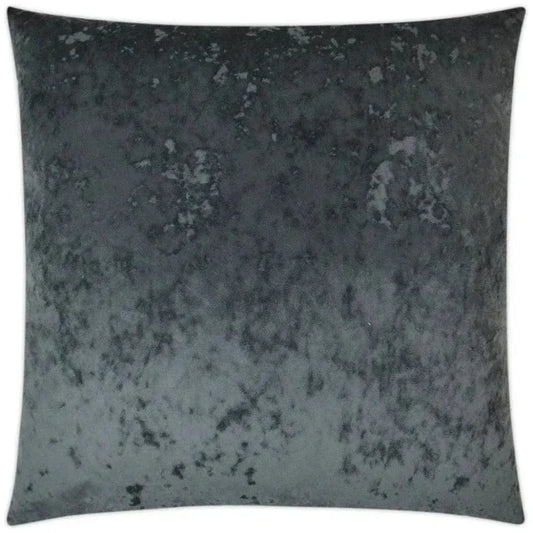 A La Mode Charcoal Solid Grey Large Throw Pillow Insert