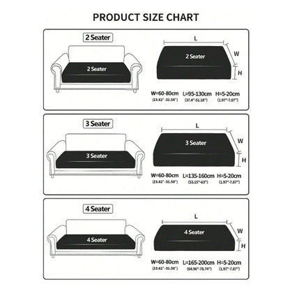 Four-season universal new solid color sofa hats jacquard all-inclusive sofa cushion covers non-slip breathable sofa hats wholesa