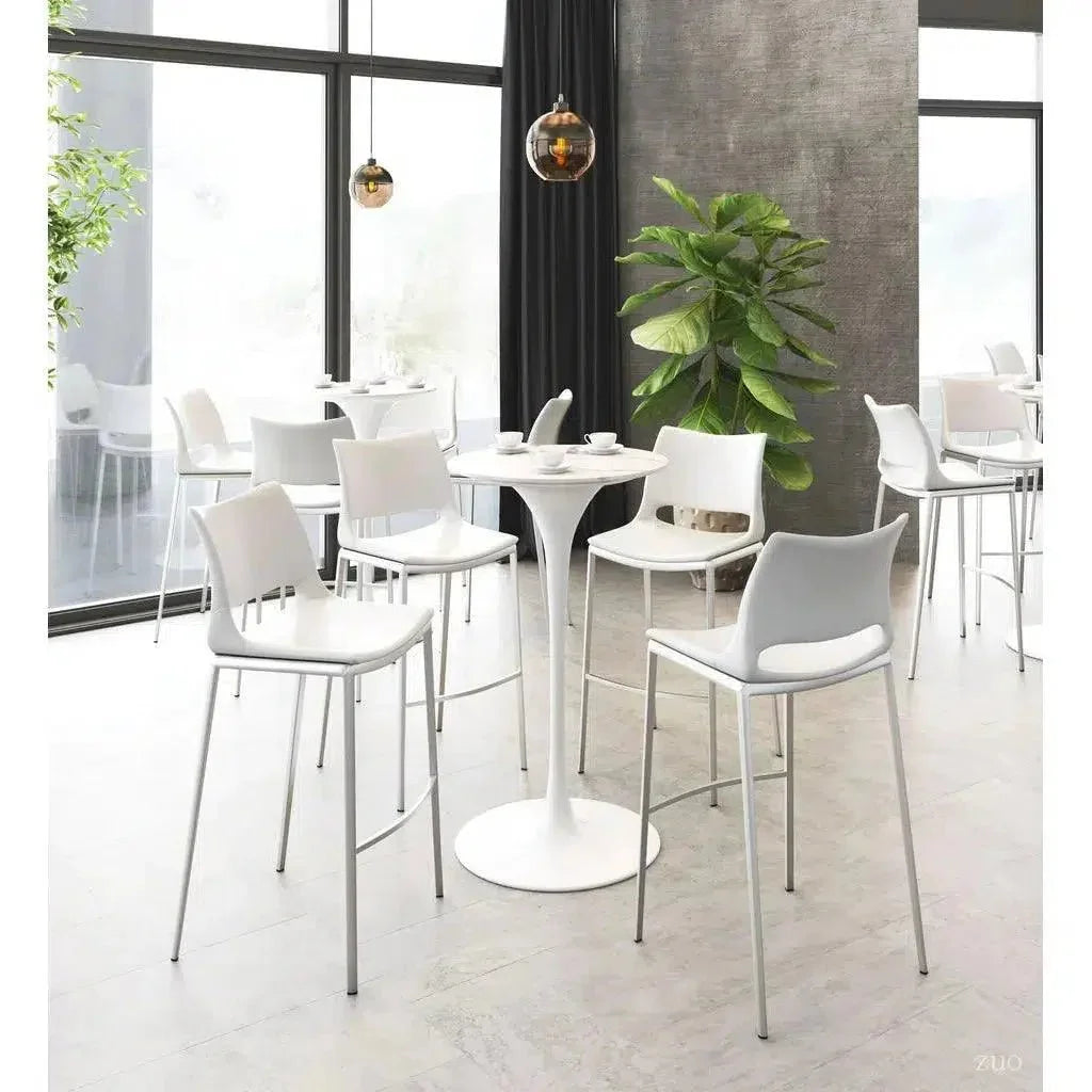 Ace Dark Gray Bar Chair (Set of 2)