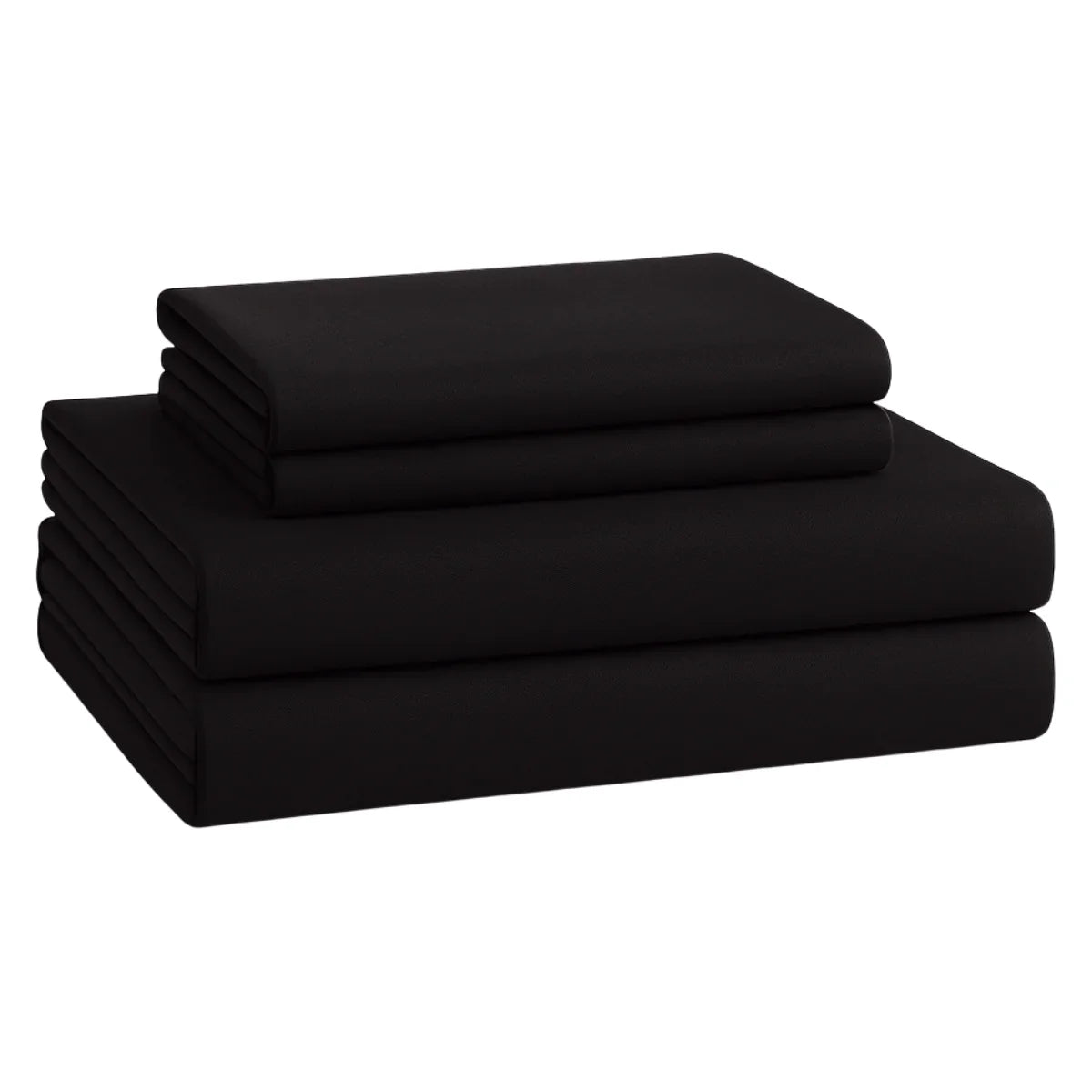 Bed Sheet Set, Fitted Sheet, Flat Sheet and Pillowcase, Wide Pocket, 2800 Thread Count, Premium Egyptian, Single, Double, Queen and King Size