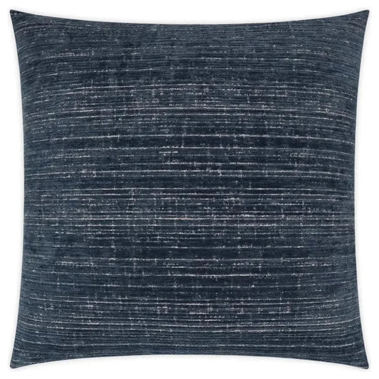 Agra Denim Solid Navy Large Throw Pillow Insert