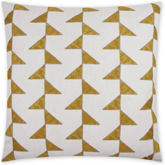 Alignment Yellow Large Throw Pillow Insert