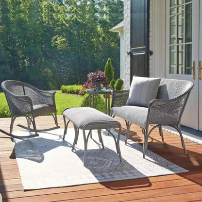 All Seasons Patio Dining Armchair Padded Seat