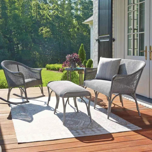 All Seasons Patio Dining Armchair Padded Seat