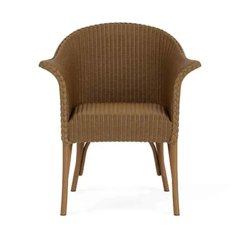 All Seasons Patio Dining Armchair Padded Seat