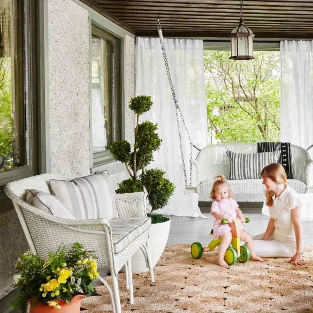 All Seasons Patio Furniture 2 Pc Settee & Porch Swing