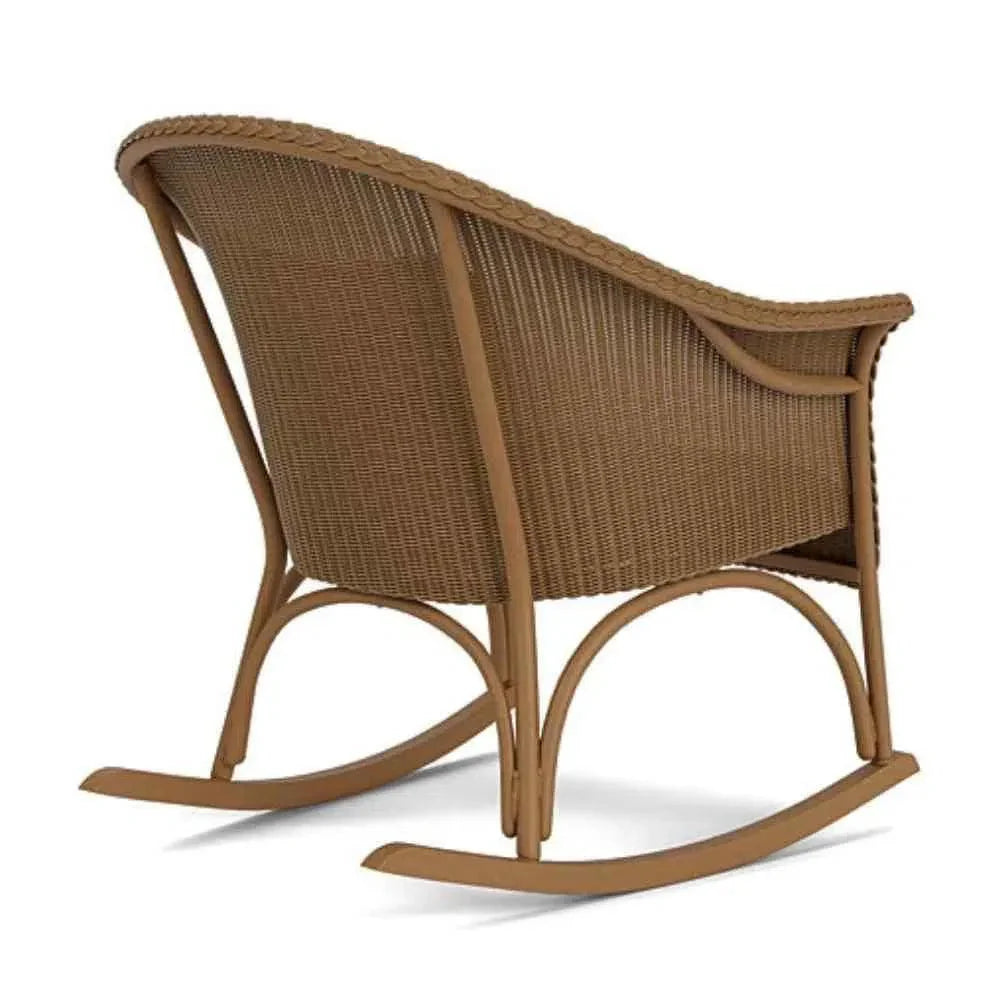 All Seasons Patio Lounge Rocker Padded Seat