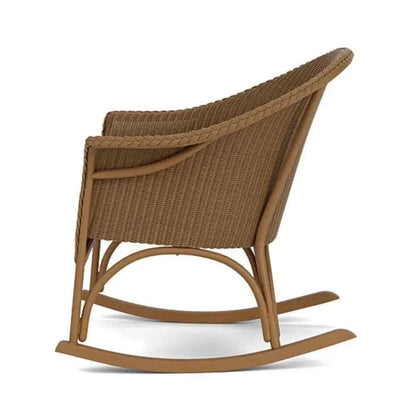 All Seasons Patio Lounge Rocker Padded Seat