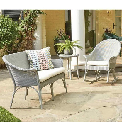 All Seasons Settee Sunbrella Cushion Wicker Outdoor
