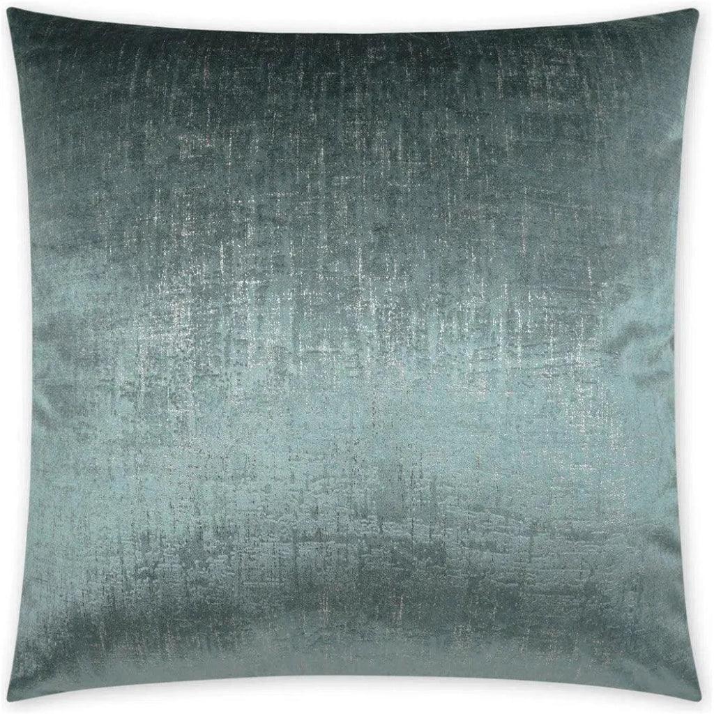 Alnwick Spa Glam Solid Teal Large Throw Pillow Insert