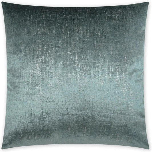 Alnwick Spa Glam Solid Teal Large Throw Pillow Insert
