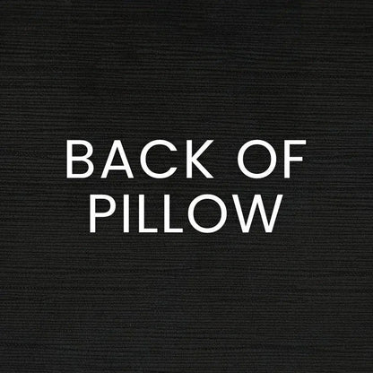 Andreozzi Tuxedo Global Black Large Throw Pillow Insert
